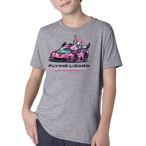 Sparklefarts Caricature Tee -Youth Grey