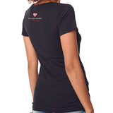 Sparklefarts Caricature Tee -Ladies Black