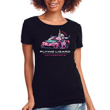 Sparklefarts Caricature Tee -Ladies Black