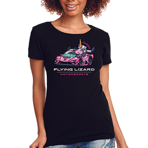 Sparklefarts Caricature Tee -Ladies Black