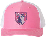 Sparklefarts Adult Pink Trucker Hat