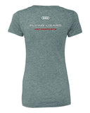 DEEP V NECK LADIES T- SHIRT - Grey