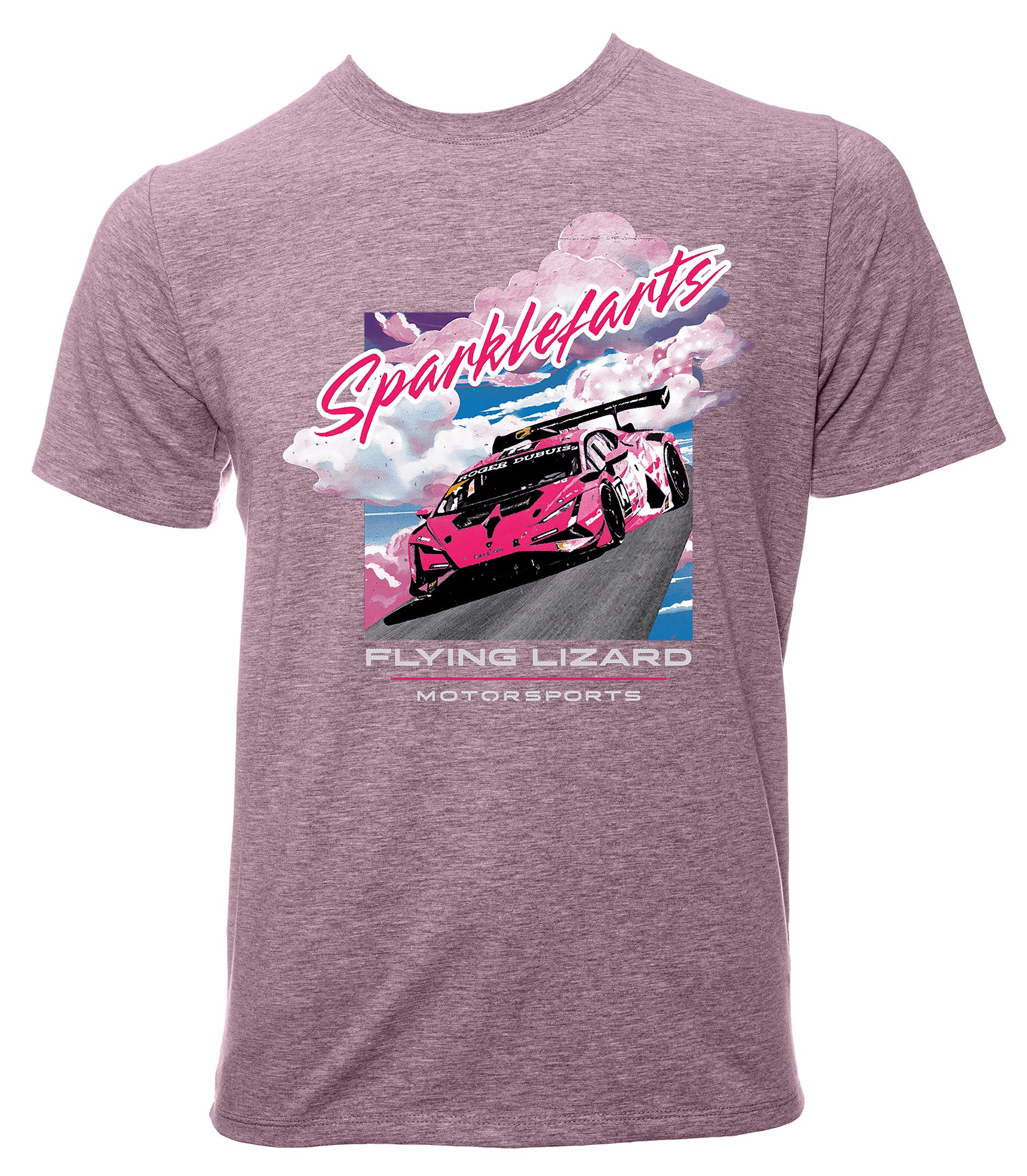 Sparklefarts x Flying Lizard Motorsports T-Shirt – Heather