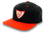 Black/Red Flexfit Snapback